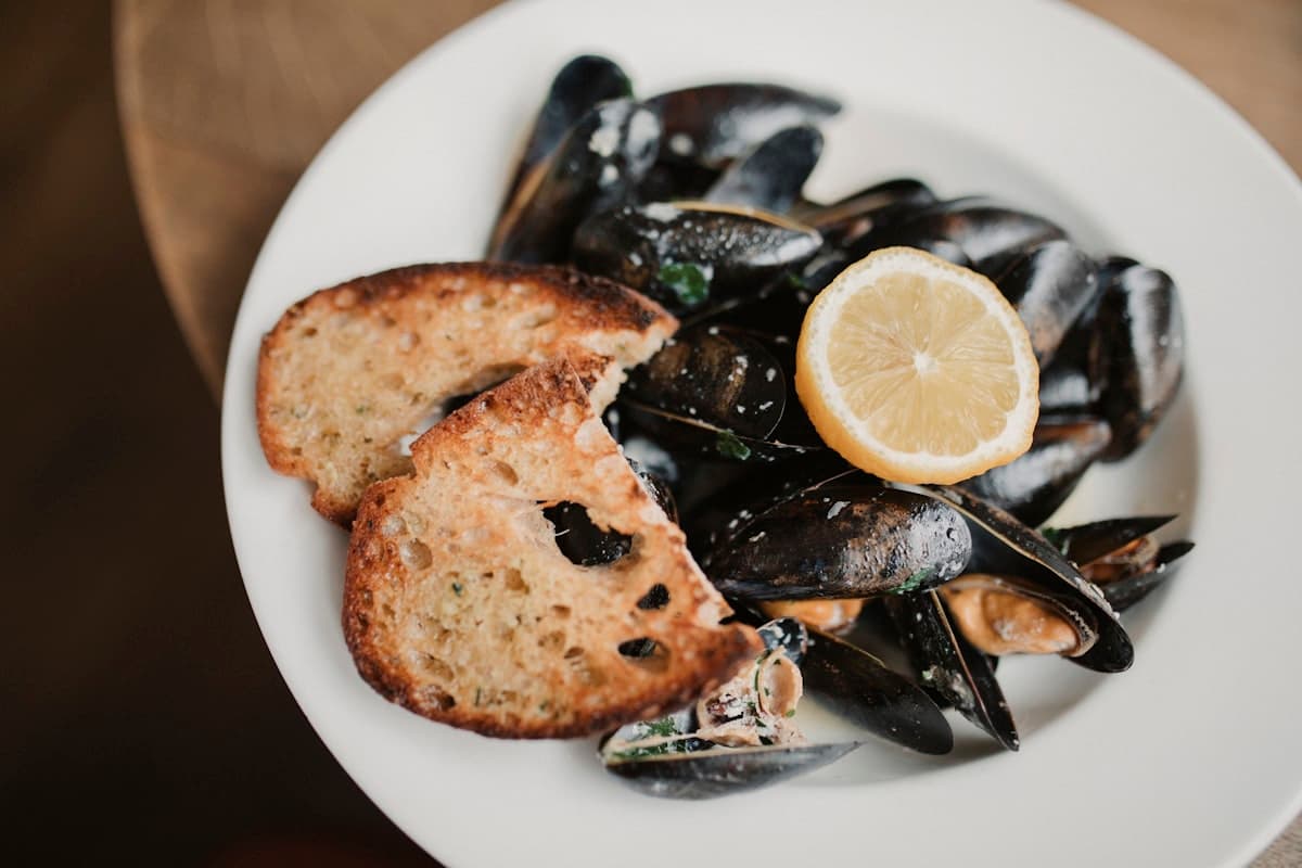 Baked Mussels